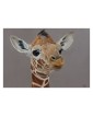 carte postale girafon réaliste pastel – Cindy Muraille