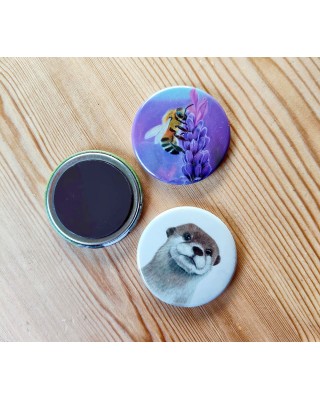 magnets artisanal créé à partir d’une illustration originale.